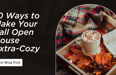 10 Ways to Make Your Fall Open House Extra-Cozy